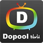 dopoolworld android application logo